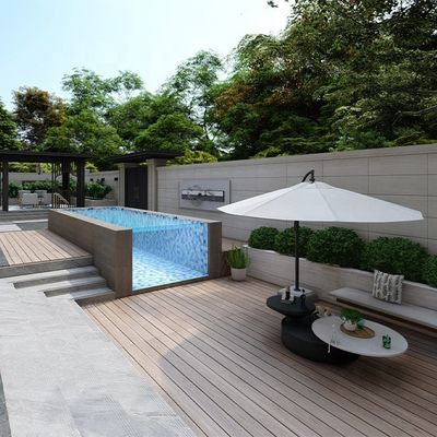 Dichte 1,2 g/cm3 Schwimmbad vorgefertigt für Villa und Strandhaus Gartenhaus