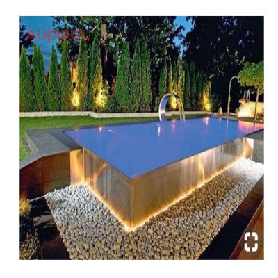 100% importierte Lucite PMMA Acrylschale Glasfaser Schwimmbad für den Außenpool