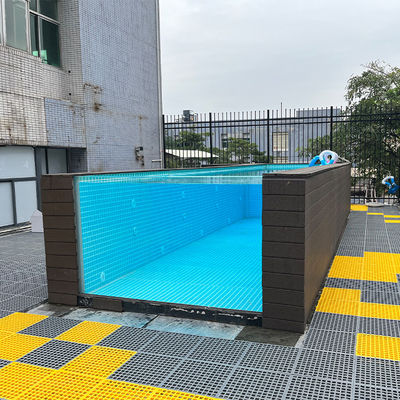 Kinder Sommer Spaß über dem Boden Modular Prefab Schwimmbad mit Fliter Pumpe Zubehör