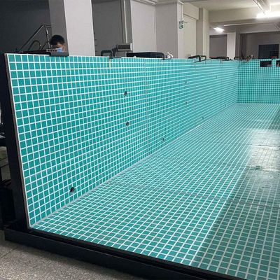 Einfache Installation Akryl-Plexiglas-Vorgefertigtes Schwimmbad mit schnellen Montagevorteil