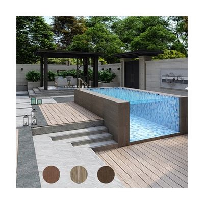 Outdoor Acrylic Infinity Prefab Schwimmbad Schnellmontage Vorteil und TUV-Zertifikat
