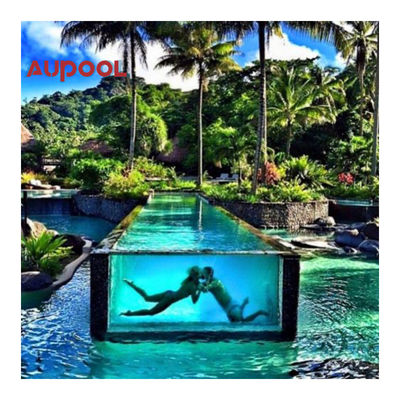 AUPOOL PMMA Lucit-Glasblech für Acryl-Schwimmbäder Transparentes Plexi-Glas