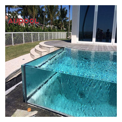 AUPOOL PMMA Lucit-Glasblech für Acryl-Schwimmbäder Transparentes Plexi-Glas