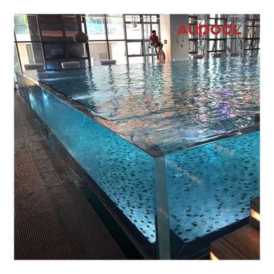 UV-Schutz Sicherheit Gegossen Dicke Große Endlose Glas Acrylplatten Für Pool-Gehäuse