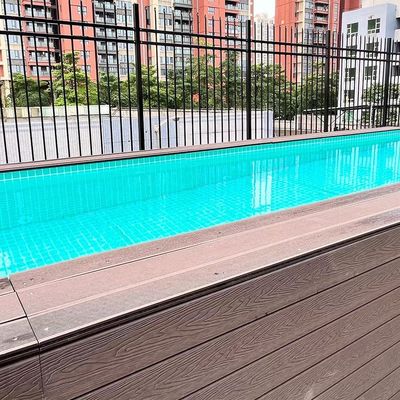 Einfache Installation Endloser Container Pool Swim Spa mit Acrylfenstermaterial PMMA Lucite