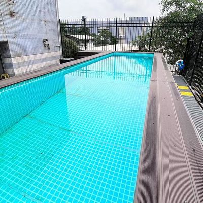 8m über dem Boden Stahlbehälter Pool Familienbad für den Hinterhof Entspannung