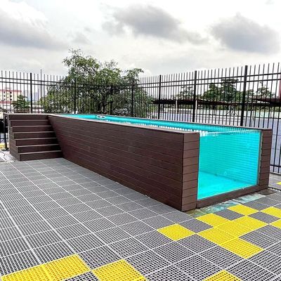 8m über dem Boden Stahlbehälter Pool Familienbad für den Hinterhof Entspannung
