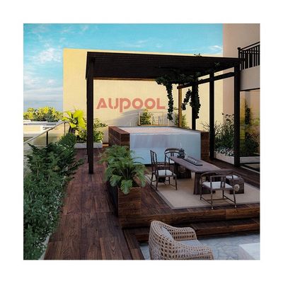 Maßgeschneiderte Größe Durchsichtige Acrylplatten Für Poolzaun AUPOOL Polycarbonat Pool Deckel