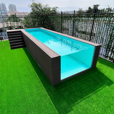 10 Arbeitstage Vorlaufzeit Akryl-Mini-Modul-Pool-Konstruktion für eine einfache Installation