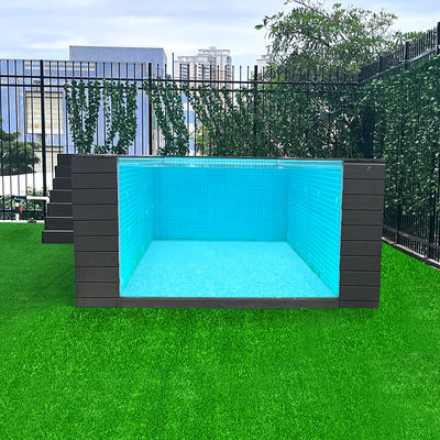 10 Arbeitstage Vorlaufzeit Akryl-Mini-Modul-Pool-Konstruktion für eine einfache Installation