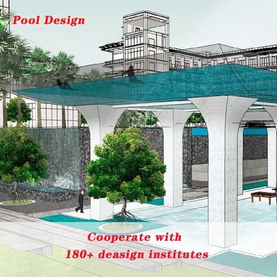 Akrylplattendichte 1,2 g/cm3 Cascata Piscina Fuentes Piscinas Cascadas Vorlaufzeit 10 Arbeitstage