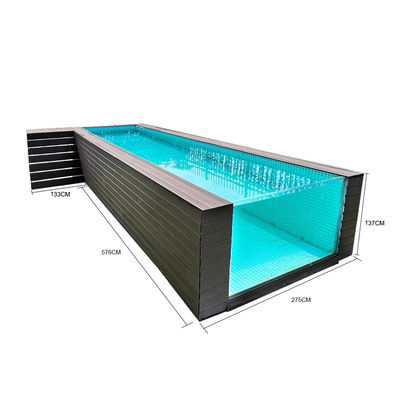 1.2g/cm3 Dichte durchsichtige Acrylplatte Schwimmbad Ideal für große Strukturbecken