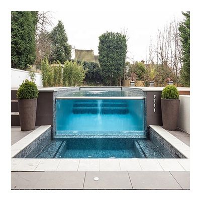 Acryl Villa Pool 6ft tief Balboa kontrolliert Rechteckige über dem Boden Schwimmbad