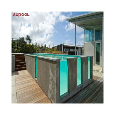 Hochlichtübertragungsrechteckiger Acrylglas-Schwimmbad für Untergrundhotels