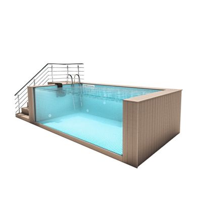 Verwandeln Sie Ihr Gebäude in ein Schwimmbad mit einem oberirdischen Pool