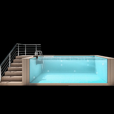Verwandeln Sie Ihr Gebäude in ein Schwimmbad mit einem oberirdischen Pool