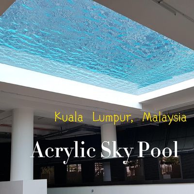 Hohe Oberflächenhärte Maßgeschneiderte klargefällte Acryl-Perspex-Formen für Poolplatten