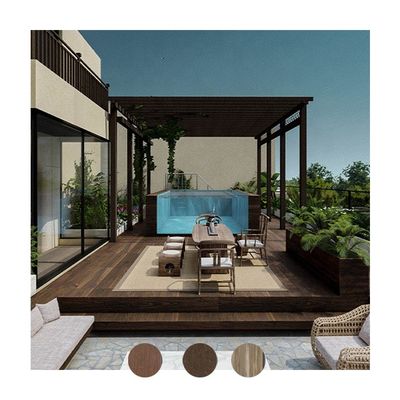 Durchsichtige Glaswand Prefab Schwimmbad für Hinterhof Modular Pool Bauherren