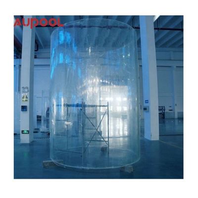 Transparentes 50 mm klares, dickes Schwimmbad für AUPOOL Dachterrasse Botschaftsgärten