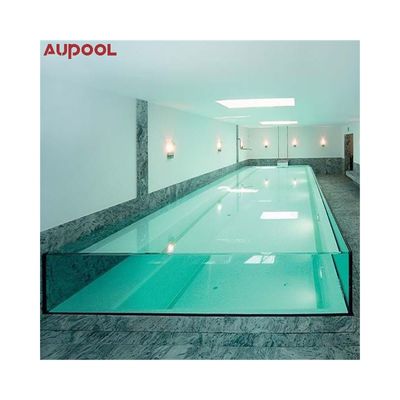 Maßgeschneidertes Acryl-Schwimmbadfenster mit hoher Lichtdurchlässigkeit von 93% und Luftpumpe