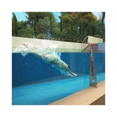 Schwimmbad aus Acrylblech aus Lucit-Material
