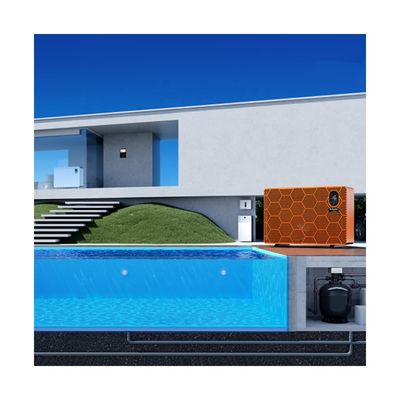Maßgeschneiderte Acrylplatte Dicke Kaffeefarbe Glasfaser Hinterhof Sky Lap Pool Design