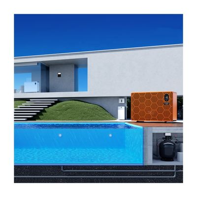 Maßgeschneiderte Acrylplatte Dicke Kaffeefarbe Glasfaser Hinterhof Sky Lap Pool Design