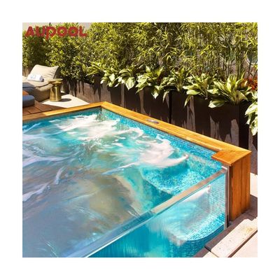 Verbessern Sie Ihren Außenbereich mit AUPOOL High Fashion Clear Thick Acrylic Swimming Pool
