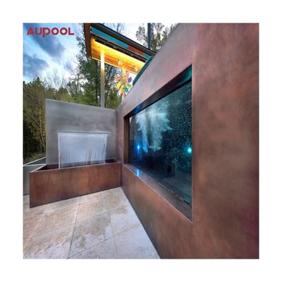 Verbessern Sie Ihren Außenbereich mit AUPOOL High Fashion Clear Thick Acrylic Swimming Pool