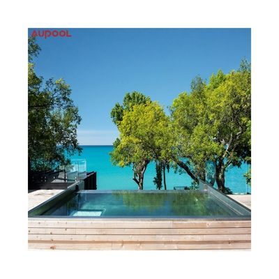 Verbessern Sie Ihren Außenbereich mit AUPOOL High Fashion Clear Thick Acrylic Swimming Pool