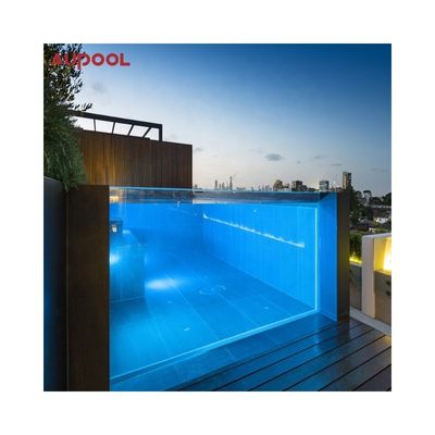 Villa Pool Luftpumpe Zubehör 50 mm 80 mm Dicke Vollklare Acrylglasplatte