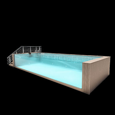 Familienfreundliches Oberflächen-Schwimmbad mit 10m3 Wasserkapazität und Sicherheitsdesign