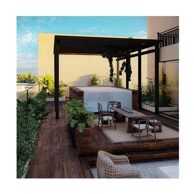 Familiensport über dem Boden Pool mit Acrylfenster und Edelstahlkonstruktion