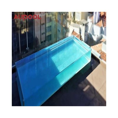 Verwandeln Sie Ihren Hinterhof in ein privates Resort mit einem klaren Acryl-Schwimmbad