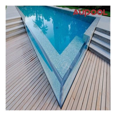 Familienschwimmbad Essential Custom Transparent Plexiglas Acrylblech Schwimmbad mit Luftpumpe