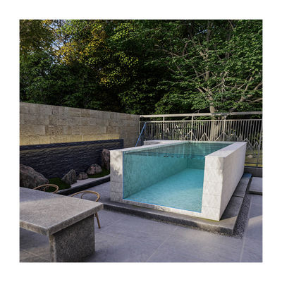 Familienschwimmbad Essential Custom Transparent Plexiglas Acrylblech Schwimmbad mit Luftpumpe