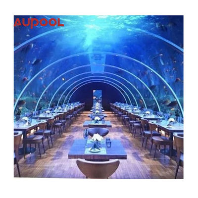 Hotel Villa Schwimmbad Klares dickes Acrylglas für Pool und Poolbereich
