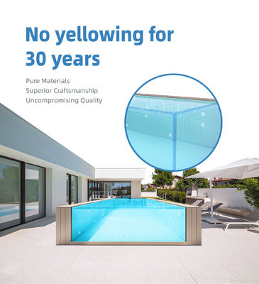 Lucit-Acryl-Schwimmbad für Stil, Haltbarkeit und Funktionalität
