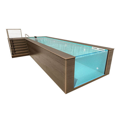 Lucit-Acryl-Schwimmbad für Stil, Haltbarkeit und Funktionalität