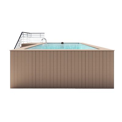 Acrylholz-Plastikplatte Farbe Luxus privater Schwimmbad für die Erholung