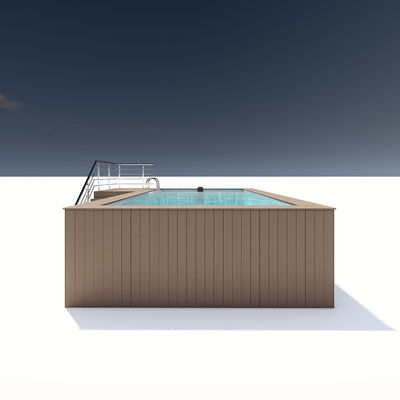 Acrylholz-Plastikplatte Farbe Luxus privater Schwimmbad für die Erholung