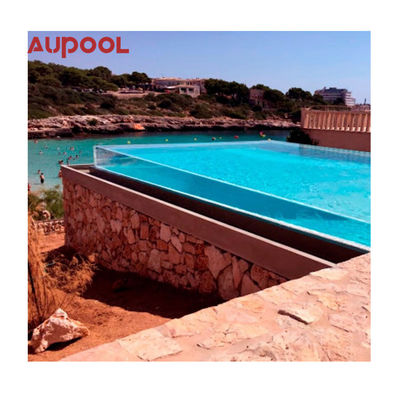 Customized Acrylblech für die Poolwand Nachfrage des Kunden in 65mm 75mm 80mm 90mm 100mm