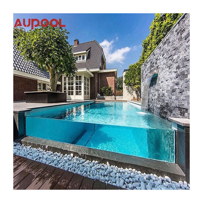60mm 80mm klares Acryl-Schwimmbad mit Acryl-Poolwand mit kristallklarem Wasser