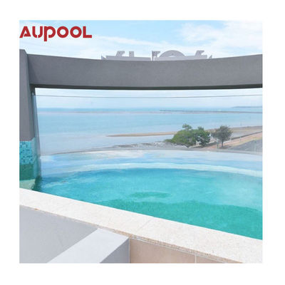 Einfache Installation 36 Stufen Verstellbares Wandbefestigtes Schwimmbad mit Acrylpool Wand Wasserwellenstrahlmaschine