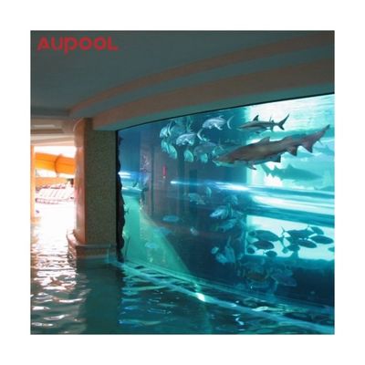 100 mm dicke Acryl-Schwimmbadwand Einfache Installation von Kunststoffblechen für klares Glas