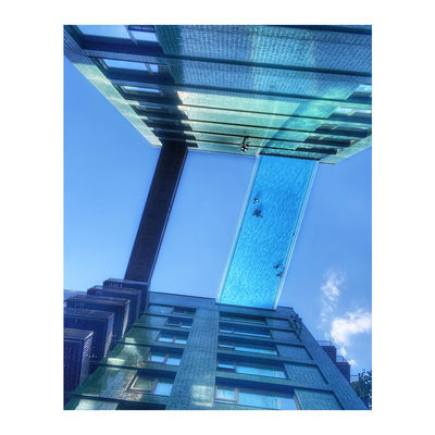 Funktion Dauerhafte Acryl-Infinity-Schwimmbadfenster für Hausviertel und Fitnessstudio