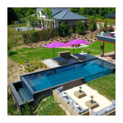 Funktion Dauerhafte Acryl-Infinity-Schwimmbadfenster für Hausviertel und Fitnessstudio