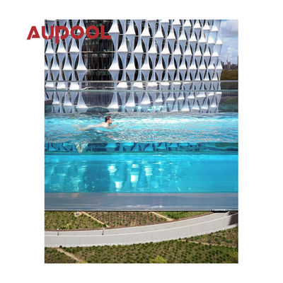 Dauerhafte Kunststoffe Aupool Dicke Transparente Guss Pmma Acrylplatte für Schwimmbad