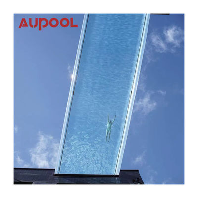 Dauerhafte Kunststoffe Aupool Dicke Transparente Guss Pmma Acrylplatte für Schwimmbad