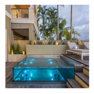 Acrylglas-Klarplatten für Schwimmbäder in Hotels, Fitnessstätten, Schulen und Sanatorien